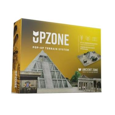 Imagem de Upzone Pop-Up Terrain System | Fold-Away Boards & 3D Terrain for Tabletop Wargames & RPGs | Multiple Zones for Warhammer 40K, D&D, Pathfinder & More (Ancient Zone)