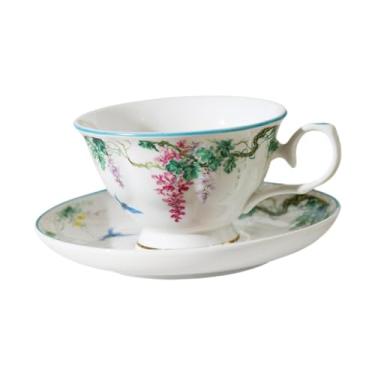 Imagem de Ｂｅｓｇａ Pires de Café E Latte, Enfeite Decorativo para Casa, Xícaras Criativas para Latte, Xícaras de Chá para Café Comercial E