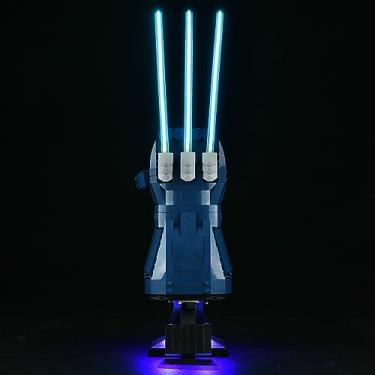 Imagem de DALDED LED Lighting Kit for Lego Super Heroes Wolverine Adamantium Claw 76250, LED Light Compatible with Lego 76250 Building Block Models - NOT Included The Model Set