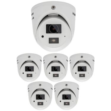 Imagem de Kit 6 Câmeras Multi HD 2 Megapixels 20m VHD 3220 MINI D Intelbras