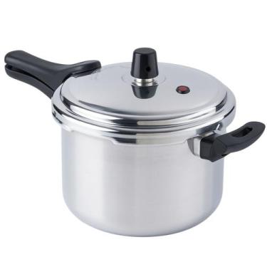 Imagem de Panela De Pressão Fechamento Externo 4,5L Polido Nacional - Alumínio N