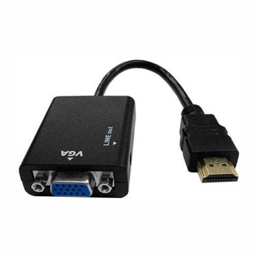 Imagem de Cabo Conversor HDMI X VGA - Generica
