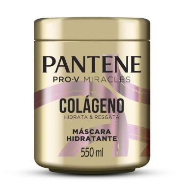 Imagem de Máscara Hidratante Pantene Colágeno Hidrata e Resgata 550ml