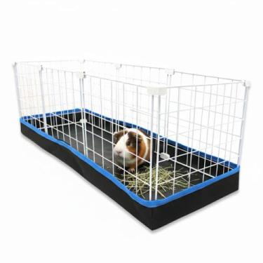 Imagem de Cercado para Porquinho da Índia 30x90cm Branco com Bandeja Higiênica I