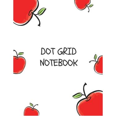 Imagem de Dot Grid Notebook: Large Grid Journal (8.5 x 11 inches), 112 Dotted Pages, Apple Bullet Dotted Notebook/Journal