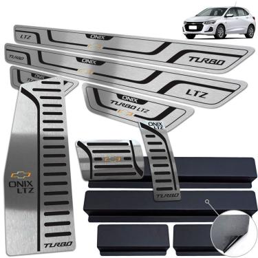 Imagem de Descanso Soleira Pedaleira Automátic Onix Turbo LTZ 20 Preto