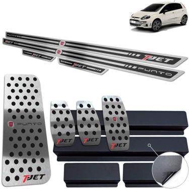 Imagem de Pedaleira Manual Soleira Descanso Punto T-Jet 2013 17 Preto