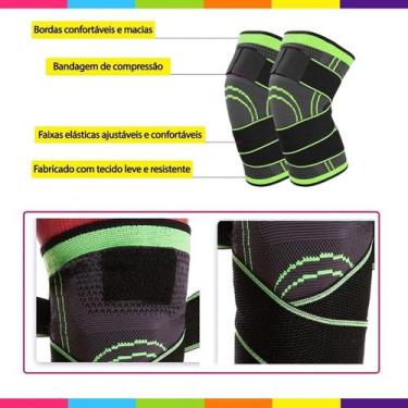 Imagem de Joelheira de Compressão Ideal para Prática de Esportes Proteção Joelho
