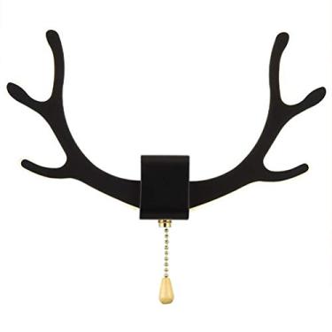 Imagem de LED Interior Regulável Moderno Sala de Estar Luzes de Alce Luminária de Parede Luz de Leitura Quarto Luzes de Veado Abajur de Cabeceira Tricolor Escurecimento 1 Preto