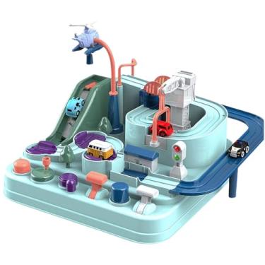 Imagem de Pista de Carrinho Infantil Kidino com 3 Mini Carros – Brinquedo Educativo Criativo para Meninos e Meninas