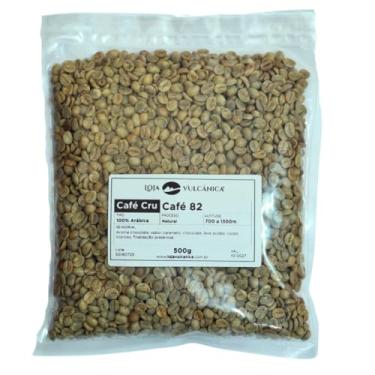 Imagem de Café Grãos Crus Especial Peneira 16 Loja Vulcânica 500g 82 pontos SCA