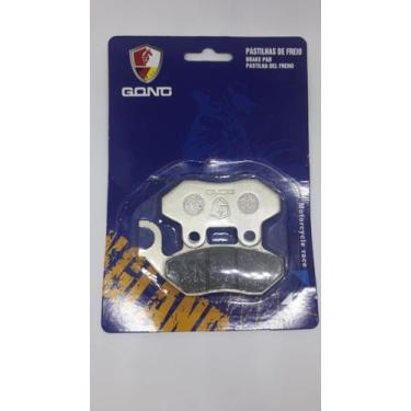 Imagem de Pastilha Freio Dianteira Ou Traseira Dafra Citycom 300i Cada - Gong