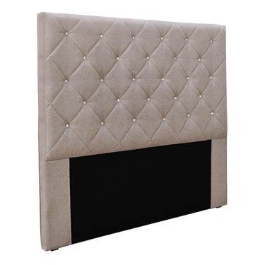 Imagem de Cabeceira Decorativa Casal 1,40M Tàzio Linho Areia - Gran Belo