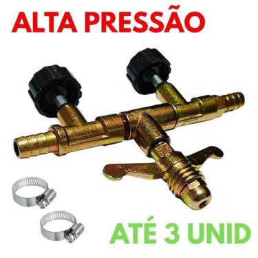 Imagem de Registro Duplo de Alta Pressão P 13 kg 5 por 16 - JBC ELETRO, 2 unid 5