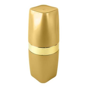 Imagem de Suporte Porta Escova Dente Pasta Creme Dental Com Tampa Banheiro Doura