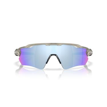 Imagem de Óculos de Sol Oakley Polarizado Radar Ev Path 0OO9208 9208F6 Tam 38 / Cinza - Lentes Prizm Deep Water Polar