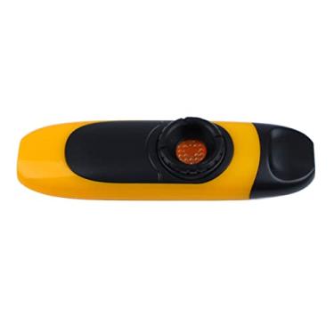 Imagem de RiToEasysports Instrumento Musical Kazoo Profissional Com Design de Curva de Bocal para Jogadores Iniciantes (Amarelo Limão)