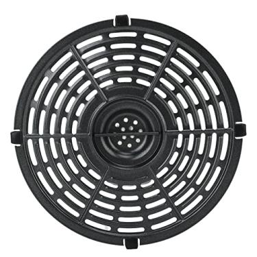 Imagem de GLOGLOW Placa de Substituição de Fritura Croquante para Pizza Postats, 21,6 Cm Pan Pan Com Design Ideal de Circulação de Ar, Revestimento de Dupla Camada, Ferro Preto 1 Sala [entusiastas da cozinha]