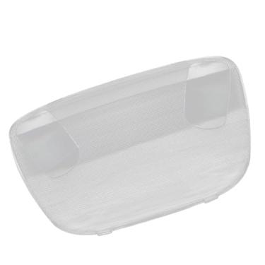 Imagem de Riloer Capa de luz de mapa, 1 peça de cobertura de luz de cúpula interior de carro, caixa de luz de cúpula central, compatível com caminhão Ford F-250 1999-2007 F4DB-13776