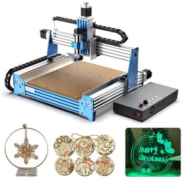 Imagem de Genmitsu Máquina CNC Router PROVerXL 4030 para madeira metal acrílico MDF escultura artes artesanato DIY design, 3 eixos, máquina de gravura de corte de fresagem de 3 eixos, área de trabalho 400 x 300 x 110 mm (15,7" x 11,8" x 4,3")