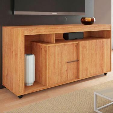 Imagem de Rack para TV Até 40 Polegadas Personale 2 Portas Mel - Viero Móveis, M