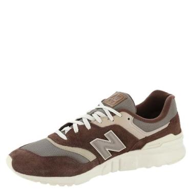 Imagem de New Balance 997H V1 masculino, Carvalho rico/cogumelo/pardal claro, 36