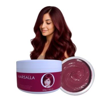 Imagem de Máscara Tonalizante Marsala Sem Amonia 300g Resultado 100% Natural com Hidratação