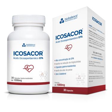 Imagem de ICOSACOR -  30 CÁPSULAS - OMEGA 3 SUPER CONCENTRADO - BIOBALANCE