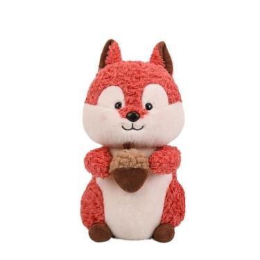 Imagem de Boneca de pelúcia, esquilo, boneca de pelúcia, desenho animado, esquilo vermelho, 38 cm
