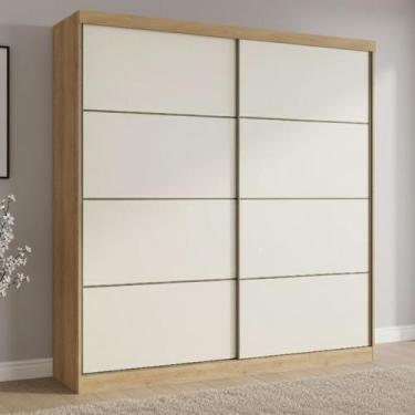 Imagem de Guarda-roupa 2 Portas 222cm X 230cm Malaga - THB Móveis