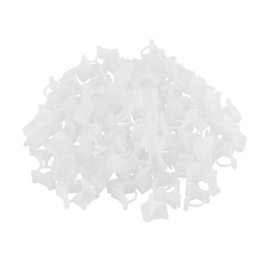 Imagem de Clipe de plantas, clipes de enxerto, 100 peças, vegetais e árvores frutíferas, mudas de plantas de plástico, ferramentas de jardinagem, feito de plástico de qualidade, clipe de enxerto de plantas