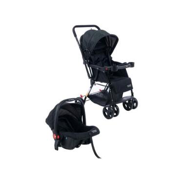 Imagem de Carrinho de Bebê com Barra Reversível + Bebê Conforto Maxi Baby Youtur
