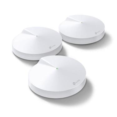Imagem de Kit Roteador WiFi Mesh TP Link AOTP0259 Deco M5 3 Pack Gigabit Dual Ba
