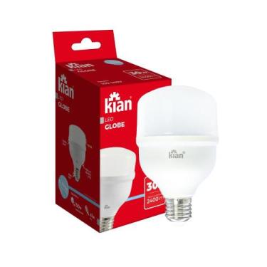 Imagem de Lâmpada Luz Led Bulbo 30w Soquete E27 Iluminação Potente Casa - kian