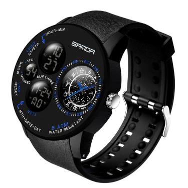 Imagem de Relógio Dupla Exibição Digital Constelação Esportivo