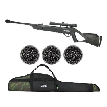 Imagem de Carabina Pressão Cbc Nitro Advanced 4,5 Luneta 4x32, Kit