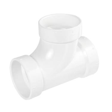 Imagem de SUPPLYGIANT Pacote com 30 Cubos em T Sanitários de Ventilação de Resíduos de PVC DWV de 7,6 cm – Dreno de PVC Branco, Encaixe de Resíduos e Ventilação