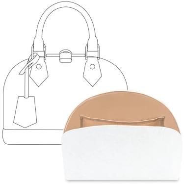 Imagem de FANJI Project Bolsa organizadora para bolsa LV Alma BB, ajuste personalizado dentro de vanile premium, leve, resistente à água, acessórios de inserção