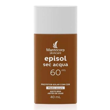 Imagem de Protetor Solar Episol FPS 60 Sec Acqua Médio Escuro 40ml