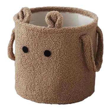 Imagem de Ｂｅｓｇａ Cesto para brinquedos de cachorro, cesto para roupa suja, organizador versátil e com grande capacidade para guardar brinquedos e cobertores, Coffee M