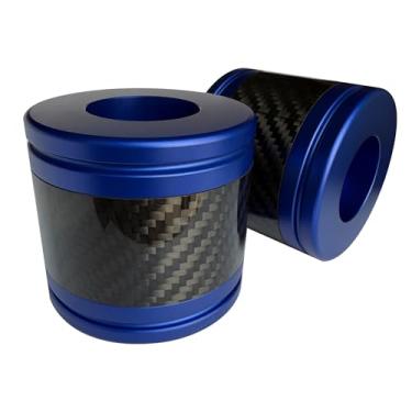 Imagem de Rodas decorativas da barra de colisão dianteira e traseira da motocicleta, controles deslizantes da barra de colisão do motor e capas decorativas da barra de colisão do alforje, usinadas em CNC com