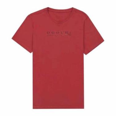 Imagem de Camiseta Infantil Ogochi Concept Slim Vermelha 10/18-Masculino