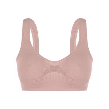 Imagem de Top Lupo Loba 41300-001 Sem Costura Microfibra T. P/GG, GG, 6006, Nude