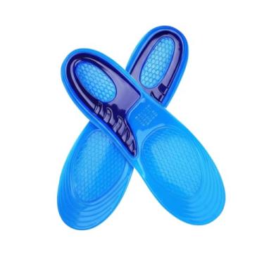 Imagem de Palmilha Gel Ortopédica de Silicone, Alívio de Dor no Calcanhar e impacto, Esporão e Fascite – Anatômica, Macia, Ajustável, Antiderrapante – Conforto e Absorção de Impacto – Unissex tamanho 36 ao 42.