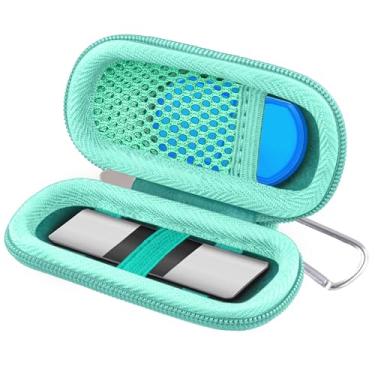 Imagem de khanka Capa rígida de substituição para AliveCor Kardia Mobile ECG/KardiaMobile 6L EKG (azul-petróleo)