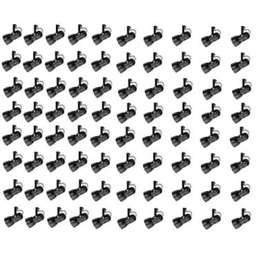 Imagem de Kit 80 Spot Trilho Perfilado Eletro calha Par20 Bulbo OL2 - Hiperlight