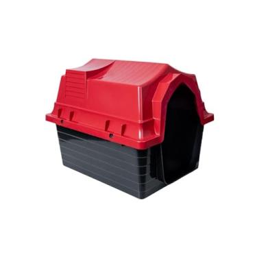Imagem de Casinha De Cachorro N 4 Para Cachorro Pequeno E Médio Porte(Vermelho - N3)