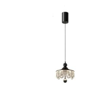 Imagem de Luminária pendente moderna e sofisticada para sala de estar (iluminação principal) | Kit completo para casa da Zhongshan Lighting (modelo com uma única lâmpada de elevação)