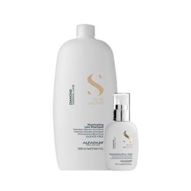 Imagem de Kit Alfaparf Milano Professional Semi Di Lino Diamond - Shampoo e Finalizador-Unissex