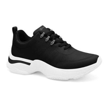 Imagem de Tênis Ramarim Casual Sneaker Preto Confortável Feminino-Feminino